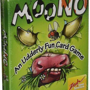 MooNO Card Game – Fun Family Game for Adults & Kids Ages 8+, 2-5 Players